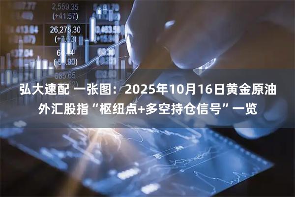 弘大速配 一张图：2025年10月16日黄金原油外汇股指“枢纽点+多空持仓信号”一览