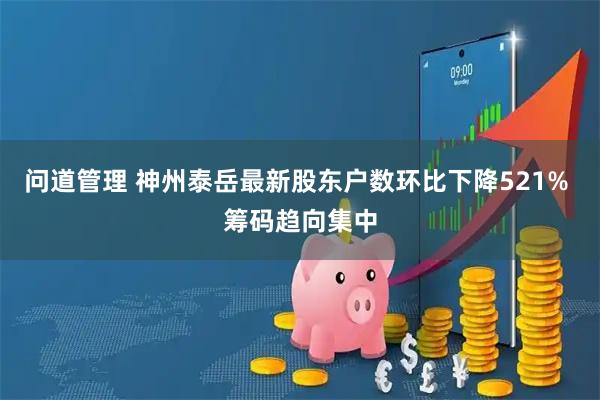 问道管理 神州泰岳最新股东户数环比下降521% 筹码趋向集中